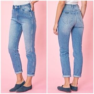NWT Rolla's Dusters High Rise Tapered Jeans, Kylie Blue, Style 12078 - Womens 26